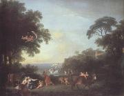 Francesco Zuccarelli Landscape with the Rape of Europa (nn03) oil painting